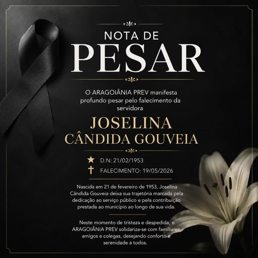 nota de pesar joselina candida gouveia