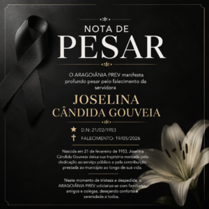 nota de pesar joselina candida gouveia